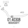MTS 01.40308 Exhaust Pipe